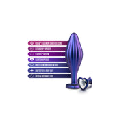 Anal Adventures Matrix Wavy Bling Butt Plug > Anal Range > Butt Plugs